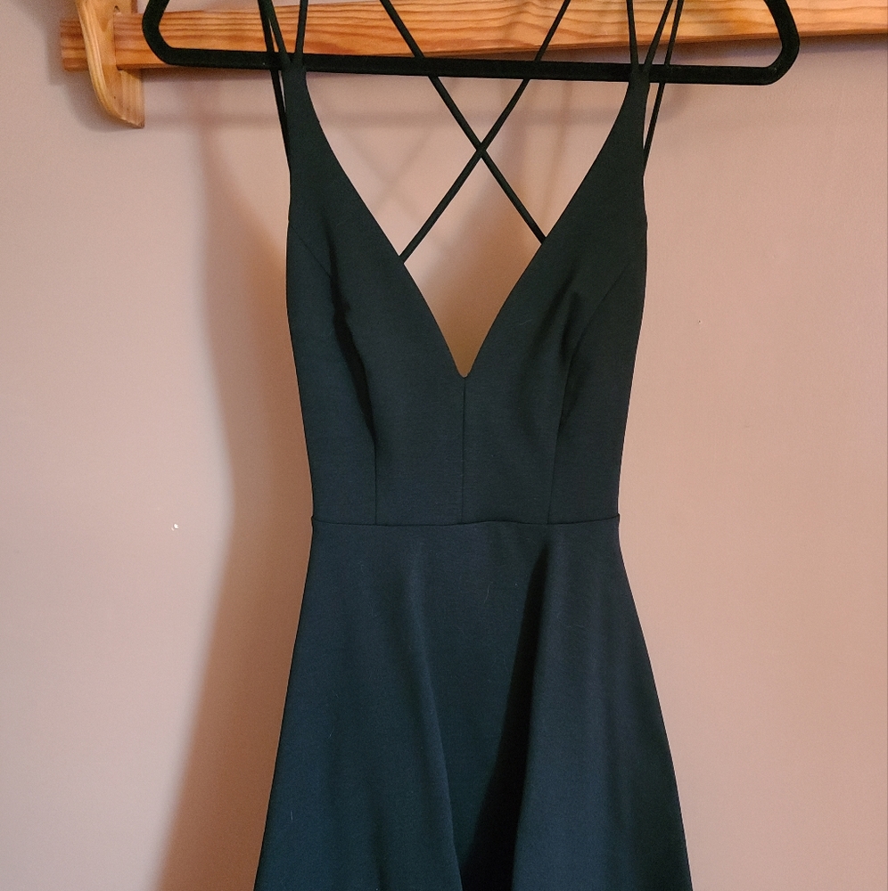 Lulus Black Skater Dress